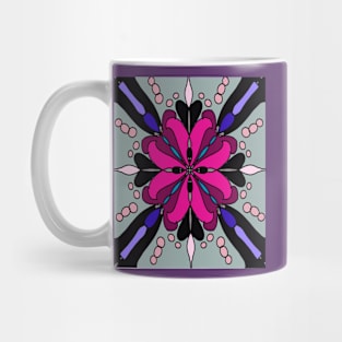 Tulips in a Circle Mug